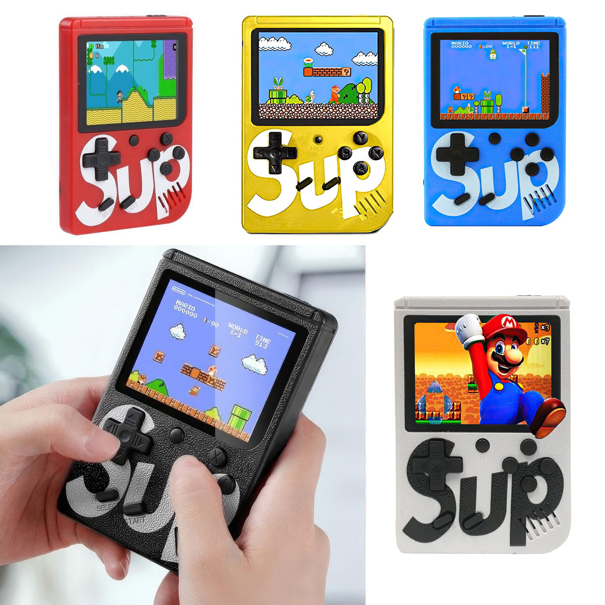 Портативна консоль, ігрова приставка "Retro FC SUP Game Box 400 в 1
