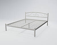 Кровать Виола1 Tenero белый бархат 1600х2000