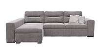 Угловой левосторонний диван Andro Ismart Cool Grey 289х190 см Серый 286PCGL