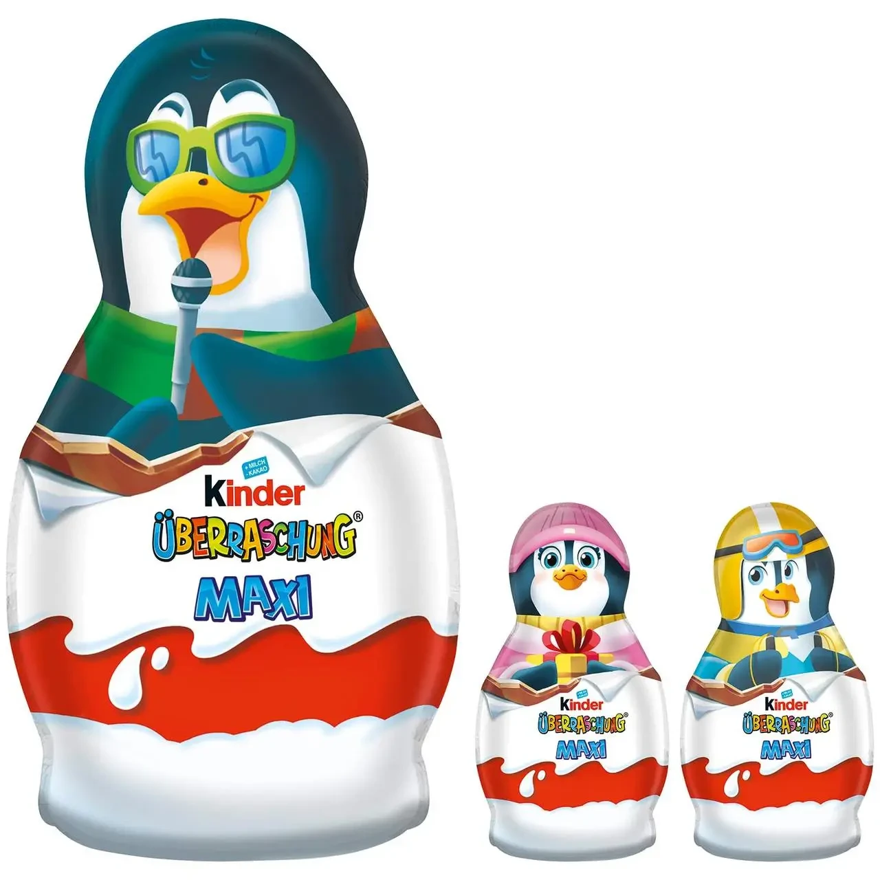 Шоколадна фігурка у вигляді Пінгвіна від Kinder, 140 г, фото 1