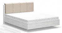 Кровать Мебель Сервис Ким 160 (каркас без ламелей) сан-ремо/дуб кари белый