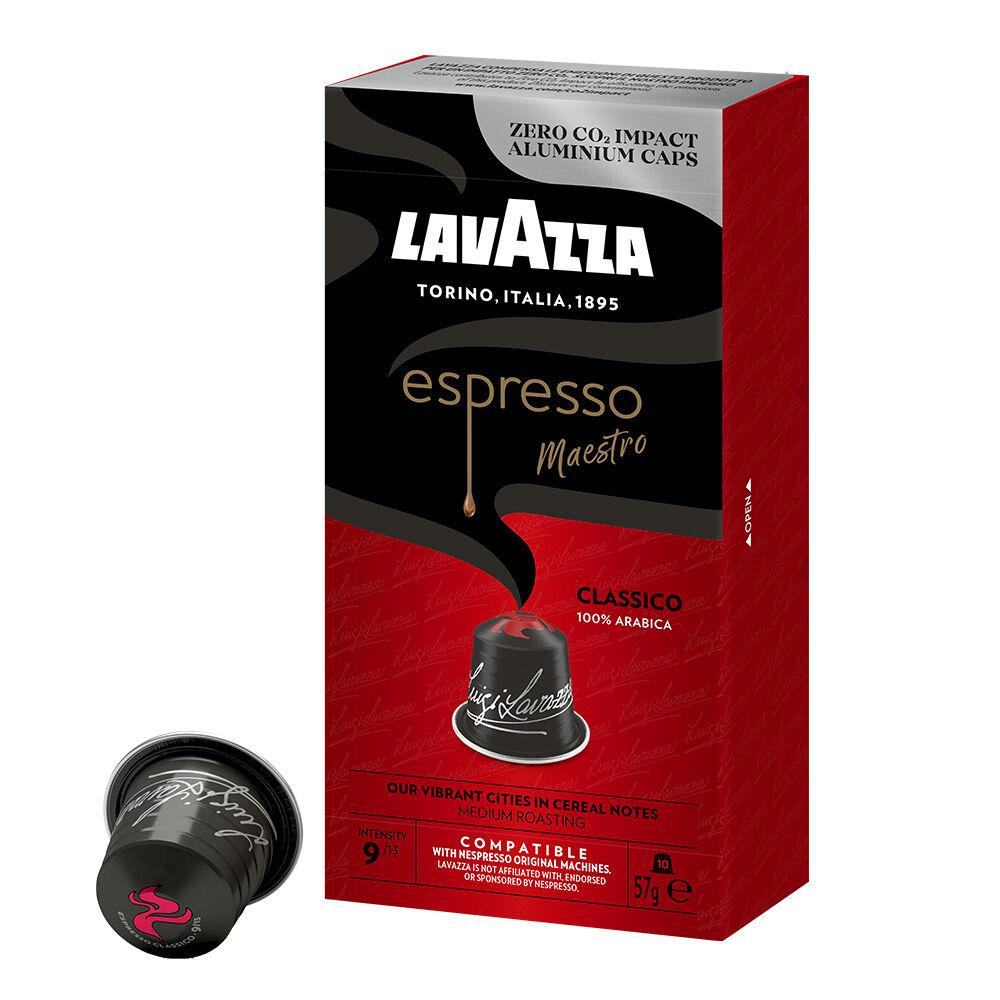 Кава в капсулах Lavazza Espresso Classico Maestro 100% арабіка для кавомашин Nespresso 10 шт.
