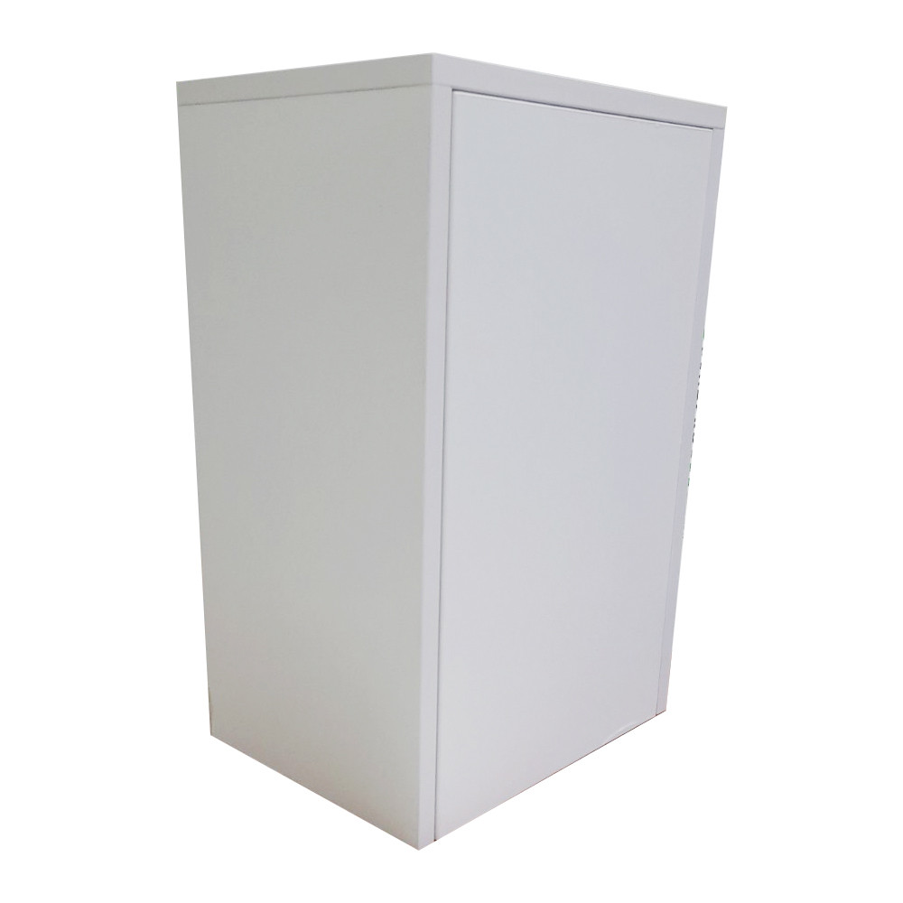 Шафка пластикова для ванної кімнати з внутрішнім фасадом Mikola-M 40 см Білий