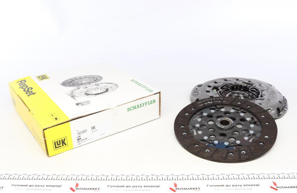 Комплект зчеплення Renault Laguna II 1.9dCi/2.0 16V 01- (d=240mm), F9Q/F4R LuK 624 3219 09 UA62