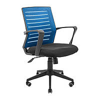 Офисное кресло руководителя Richman Flash M1 Tilt Черно-синий