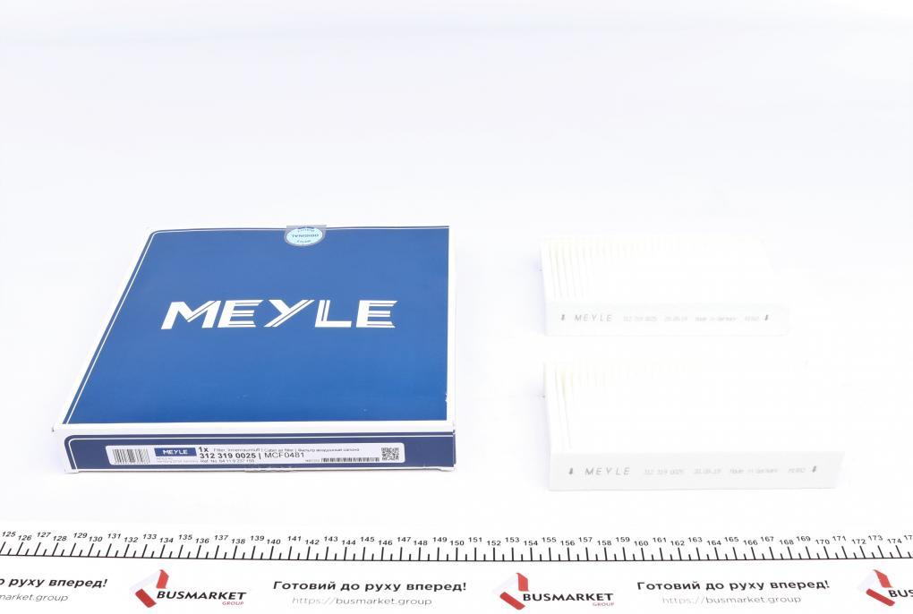 Фільтр салону BMW X3 (F25)/X4 (F26) 2.0/3.0D 10-18 MEYLE 312 319 0025 UA62, фото 1