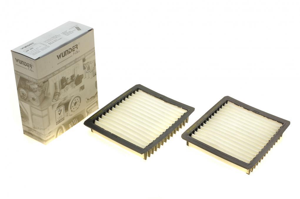 Фільтр салону BMW 3 (E36) 94-00 (к-кт 2шт.) WUNDER FILTER WP 209 UA62, фото 1