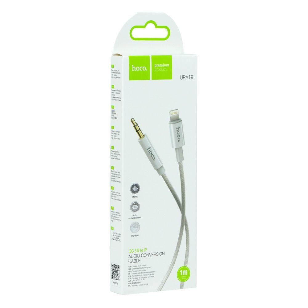 Кабель Aux Hoco UPA19 Lightning
