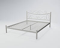 Ліжко двоспальне BNB AzalyaDesign 140х200 світло-сірий