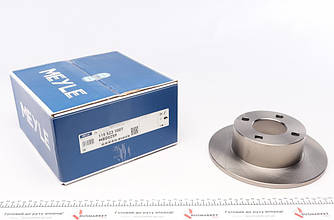 Диск гальмівний (задній) Audi 100 1.8-2.3 i 82-90 (245x65,2x10) MEYLE 115 523 1007 UA62
