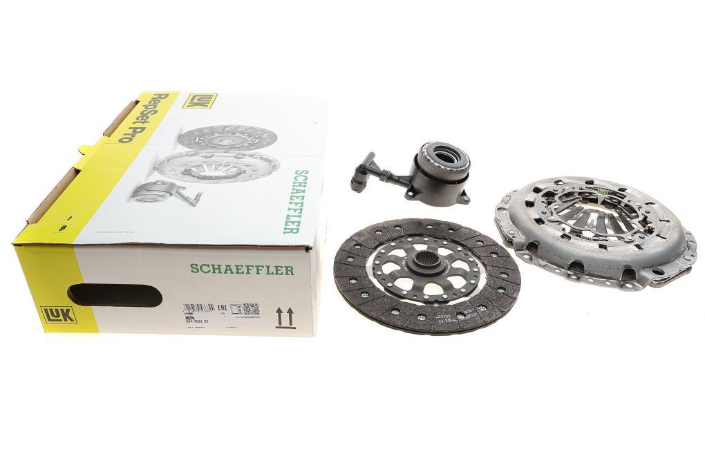 Комплект зчеплення Audi A4/A5/A6 2.0 TDI/TFSI 08-19 (d=240mm) (+вижимний) LuK 624 3522 33 UA62