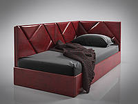 Кровать-диван BNB BaileysDesign без подъемного механизма 90x200 бордовый