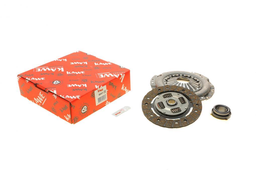 Комплект зчеплення Hyundai i10 1.1 08-13 (d=180mm) (+ вижимний) KAWE 960421 UA62