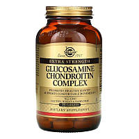 Глюкозамин хондроитин комплекс Glucosamine Chondroitin Solgar экстра сила 75 таблеток