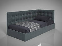 Кровать-диван BNB GrenadineDesign с подъемным механизмом каркас дерево 120x200 серый