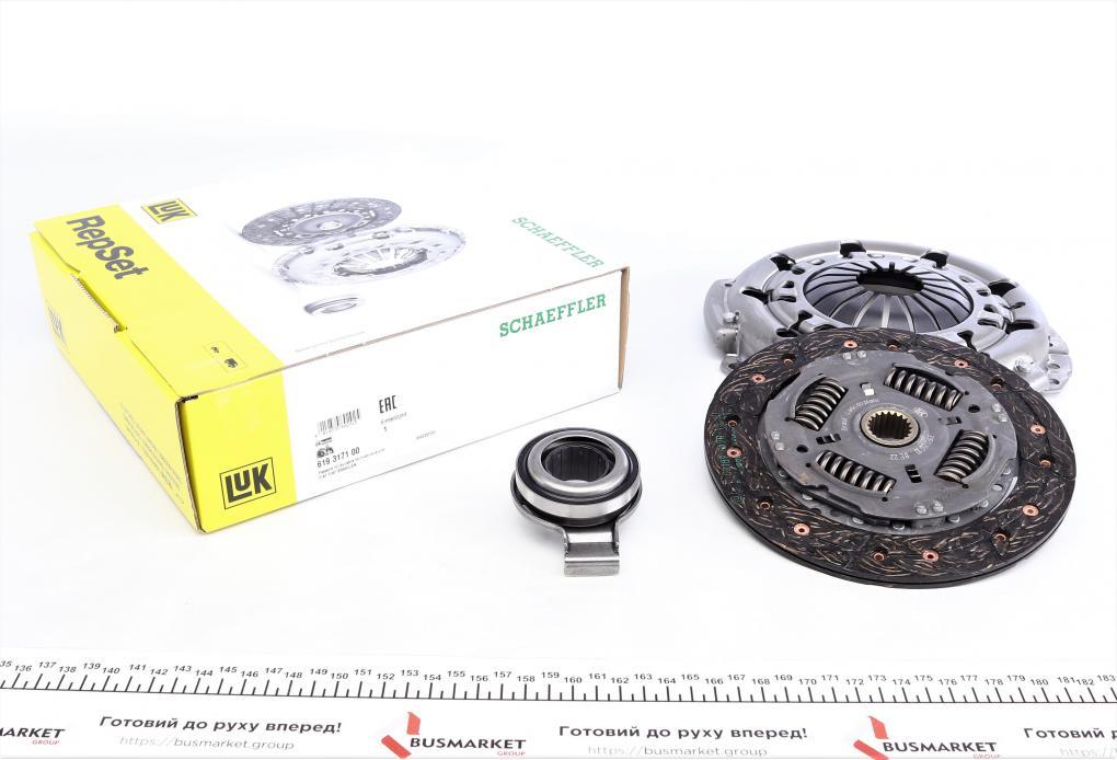 Комплект зчеплення Fiat Palio 96-03 (d=190mm) LuK 619 3171 00 UA62