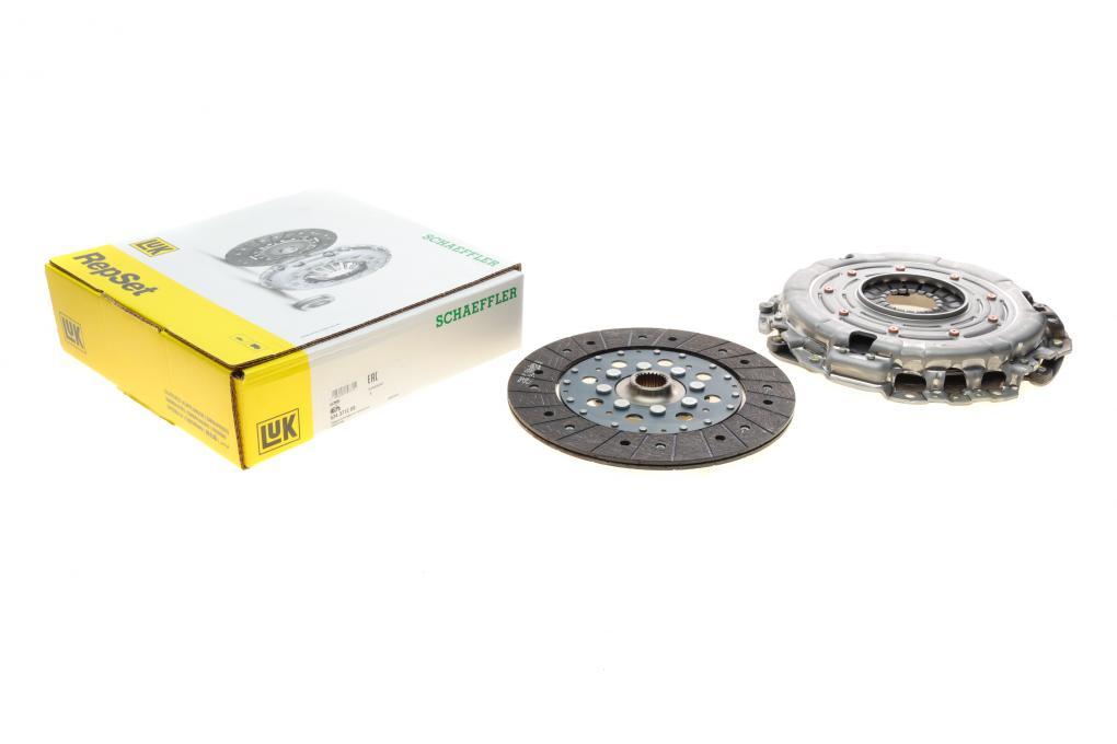 Комплект зчеплення Ssangyong Kyron/Actyon 2.0Xdi 05- (d=240mm) LuK 624 3712 09 UA62