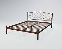 Ліжко двоспальне BNB KarissaDesign 140х200 коричневий