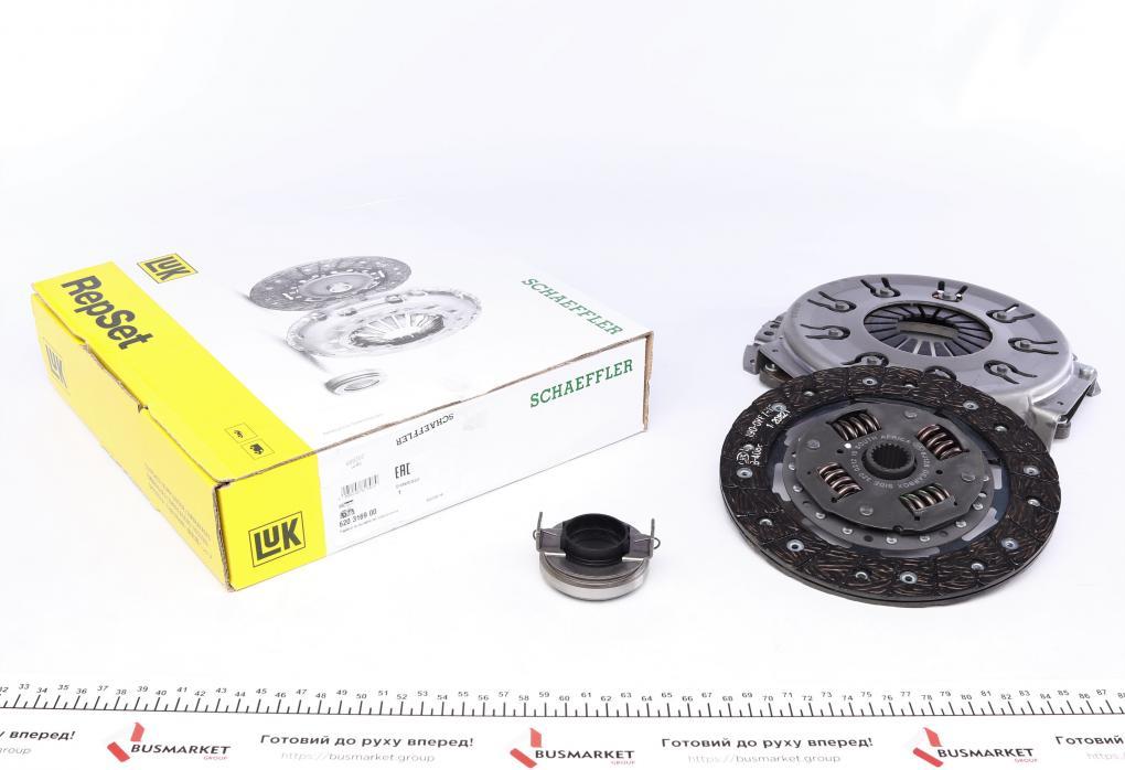 Комплект зчеплення Mitsubishi Lancer 1.3/1.6 03- (d=200) LuK 620 3169 00 UA62