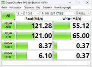 128ГБ USB 3.1 + Type-C флешка двостороння, 125/65 мБ читання/запис для Android, комп'ютера, металева, фото 6