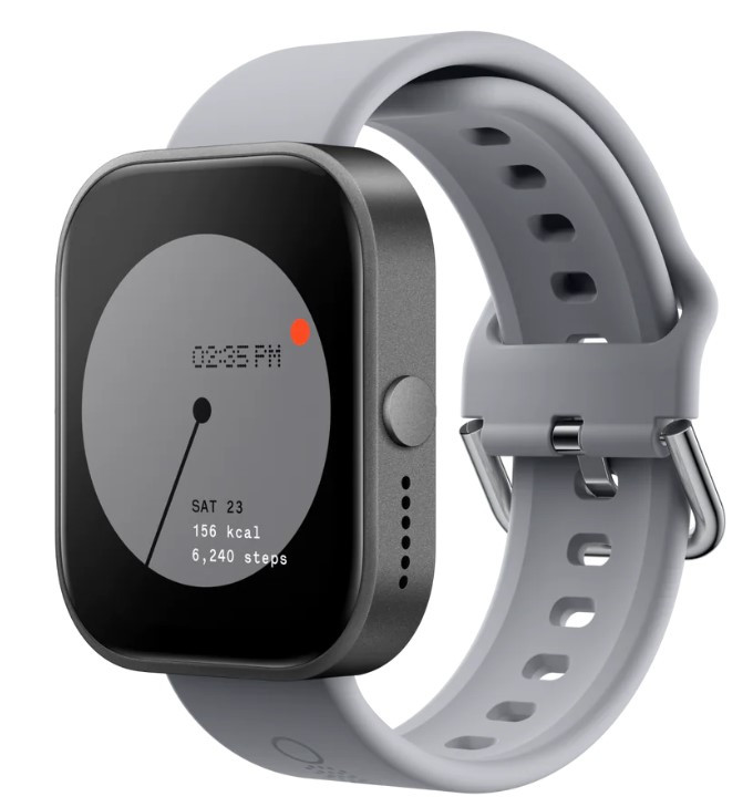 ⇒ Годинник CMF Watch Pro Grey (Global version) by Nothing - розумні сарт годинник, дзвінки, AMOLED дисплей, 1.96", 13 діб.