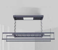 Автоматична стельова сушарка для білизни Homell HM-H100, 1000мм, колір Сірий