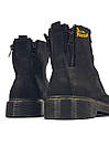 Чоловічі черевики чорні зимові Dr.Martens Boots Winter Black Fur (12446), фото 9