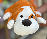 Іграшка подушка плед 3 в 1 Собака, собачка, песик 55 см, фото 3