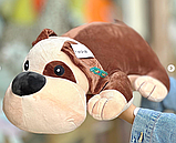 Іграшка подушка плед 3 в 1 Собака, собачка, песик 55 см, фото 2