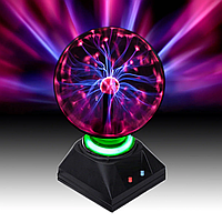 Плазменные шары светильники 4 дюйма 10 см Plasma Ball Шар Теслы ночник Fenix