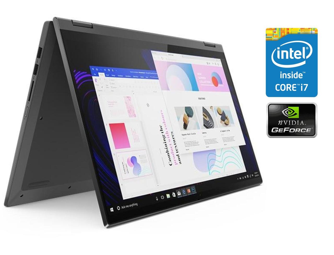 Ноутбук Lenovo IdeaPad Flex 5 15IIL05/ 15.6" 3840x2160 Touch/ i7-1065G7/ 16GB RAM/ 1000GB SSD/ MX330 2GB