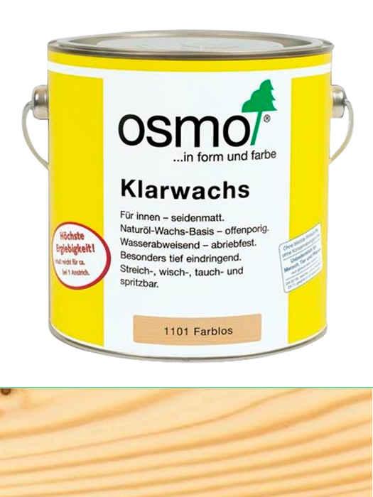 Олія для твердих порід Osmo Klarwachs 2,5 L Безбарвна 1101 (4006850100026)