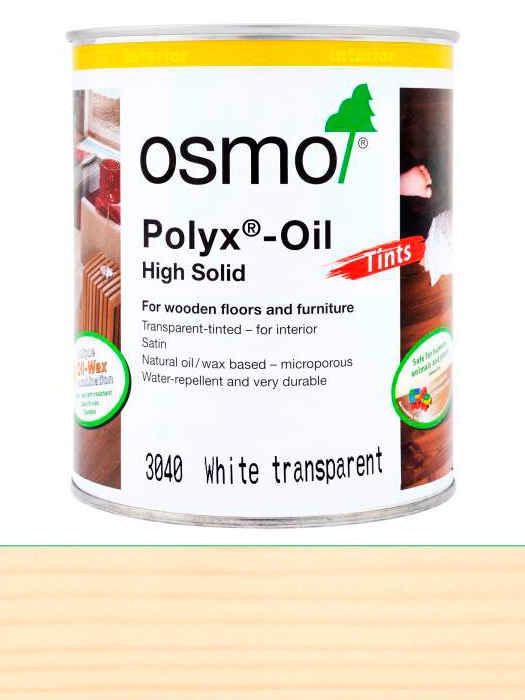 Кольорова олія з твердим воском Osmo Hartwachs-Ol Farbig 0,125 L Біла 3040 (4006850112470)