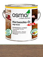 Цветное масло с твердым воском Osmo Hartwachs-Ol Farbig 2,5 L Графит 3074 (4006850530748)