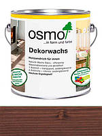 Цветное прозрачное масло Osmo Dekorwachs Transparent 0,125 L Венге 3161 (4006850103072)