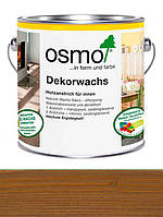 Цветное прозрачное масло Osmo Dekorwachs Transparent 0,75 L Антик 3168 (4006850347896)
