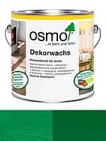 Универсальное цветное масло Osmo Dekorwachs Intensive Töne 0,125 L Зеленое 3131 (4006850759248)