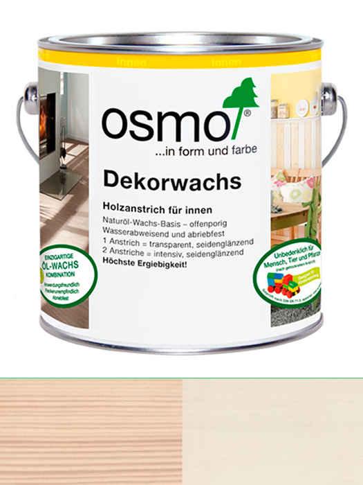 Універсальна кольорова олія Osmo Dekorwachs Intensive Töne 2,5 L Шовк 3172 (4006850394227)