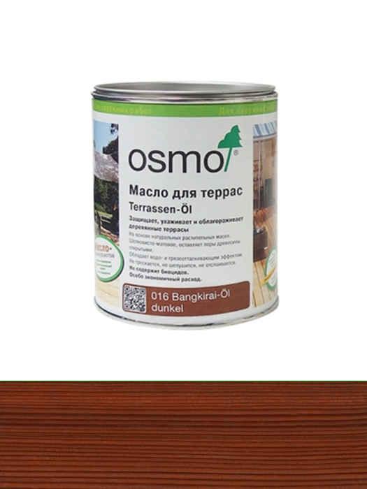 Олія для терас Osmo Terrassen-Ole 25 L Для бангкірів темна 016 (4006850355860)