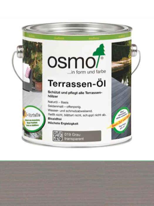 Олія для терас Osmo Terrassen-Ole 0,75 L Сіра 019 (4006850678358)