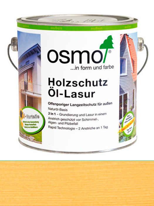 Захисна олія-лазур Osmo Holzschutz-Lasur 0,75 L Безбарвна матова, без УФ-захисту 701 (4006850313044)