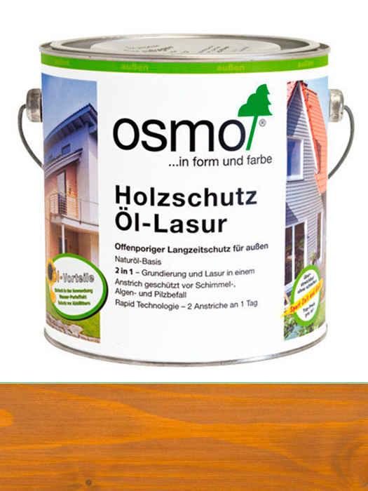Захисна олія-лазур Osmo Holzschutz-Lasur 0,75 L Дуб 706 (4006850101504)