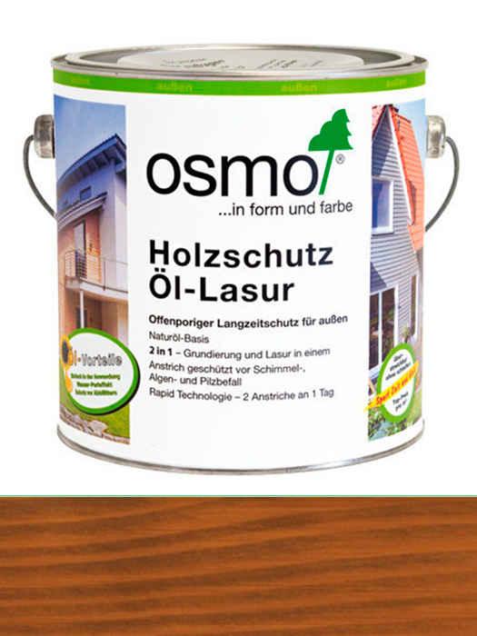 Захисна олія-лазур Osmo Holzschutz-Lasur 0,125 L Горіх 707 (4006850104215)