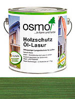 Защитное масло-лазурь Osmo Holzschutz-Lasur 0,75 L Тёмно-зелёное 729 (4006850118793)