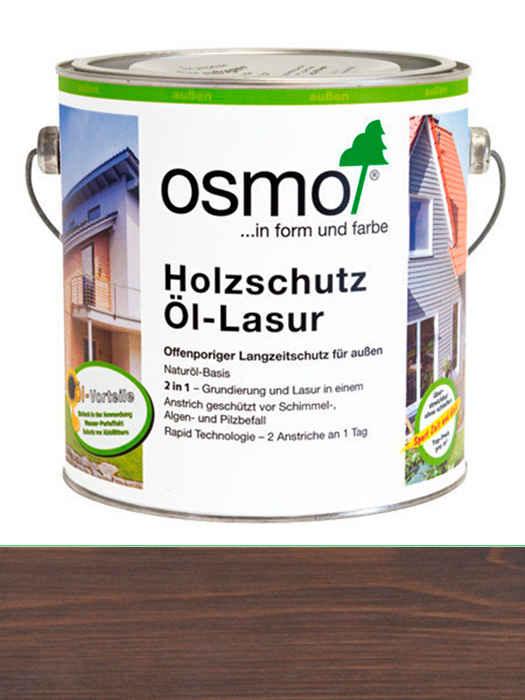 Захисна олія-лазур Osmo Holzschutz-Lasur 0,125 L Сірий кварц 907 (4006850759767)