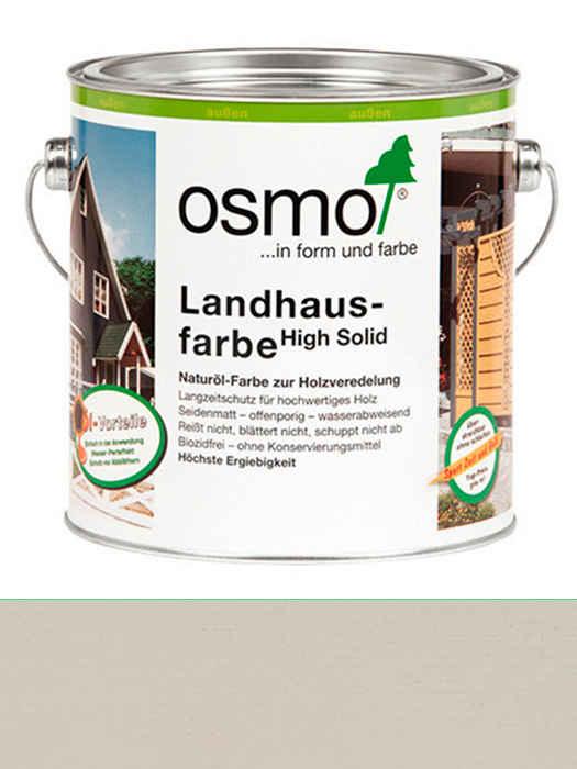 Захисна кольорова непрозора олія Osmo Landhausfarbe 0,125 L Світло-сіра 2708 (os_57)