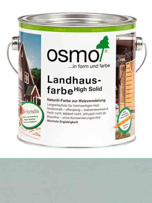 Захисна кольорова непрозора олія Osmo Landhausfarbe 0,125 L Димчасто-сіра 2735 (os_58)
