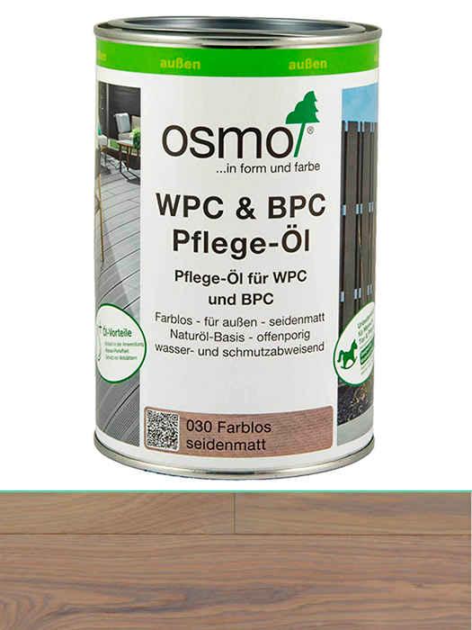 Олія для захисту композитних поверхонь Osmo Polymer Composite Maintenance Oil 5 L Безбарвна 030OR