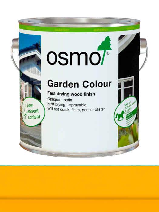 Непрозора фарба Osmo Garden Colour 0,75 L сигнальний жовтий 7103one