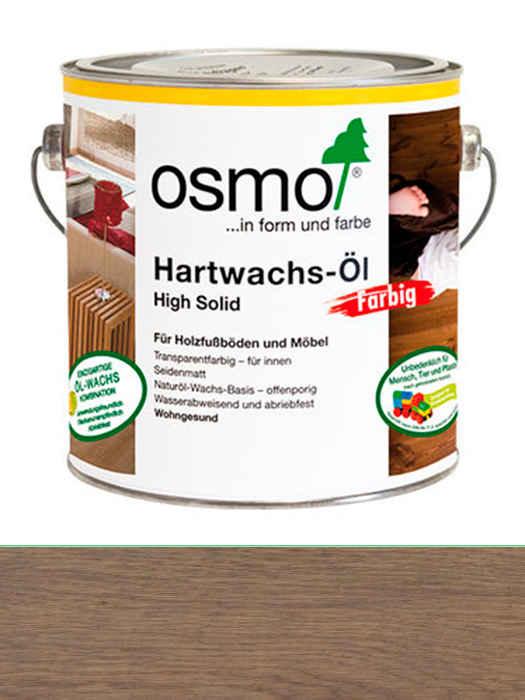 Кольорова олія з твердим воском Osmo Hartwachs-Ol Farbig 10 L Графіт 307434)